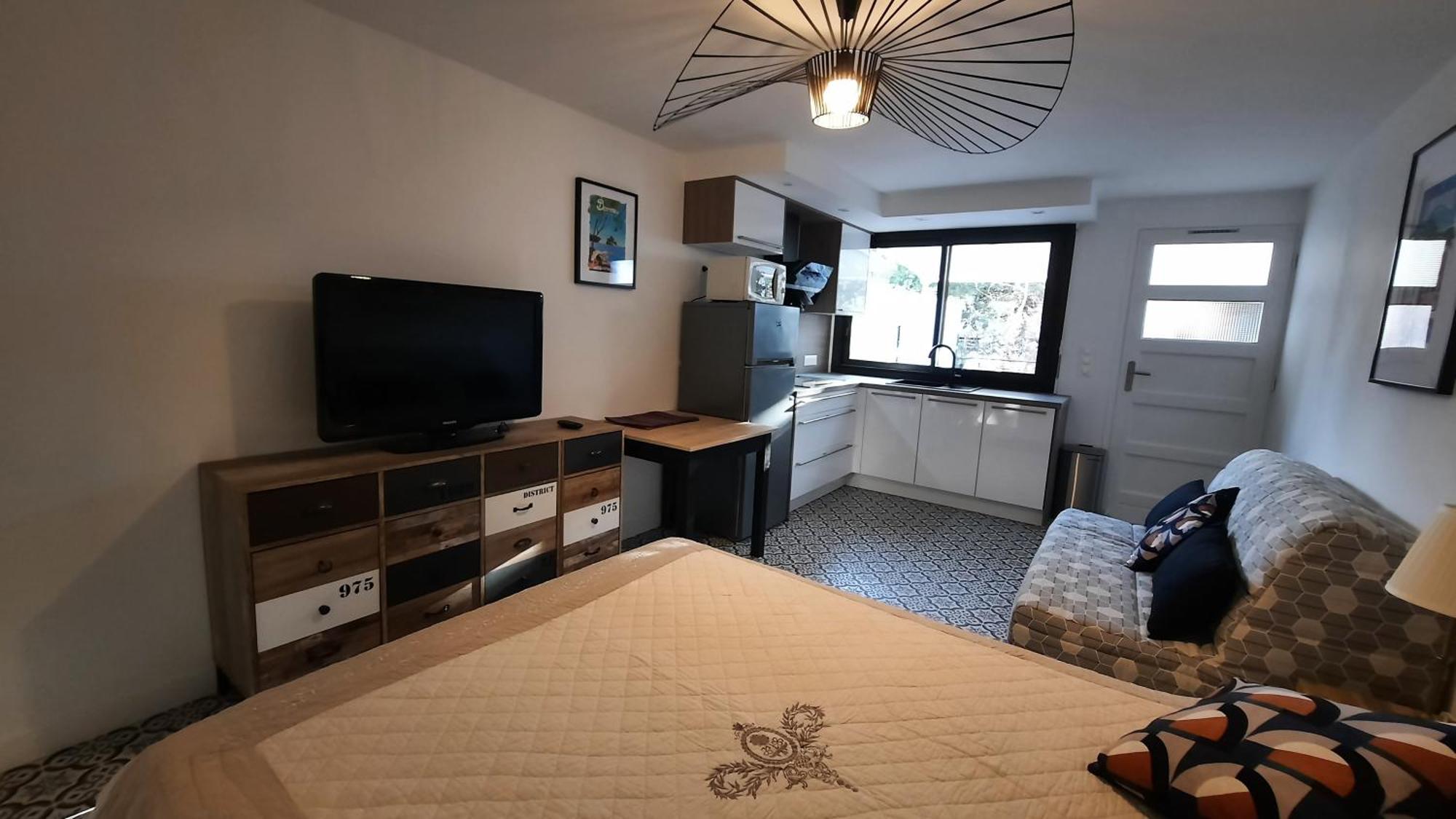 Studio Climatise Lantanas 4 Personnes Le Lavandou Kültér fotó