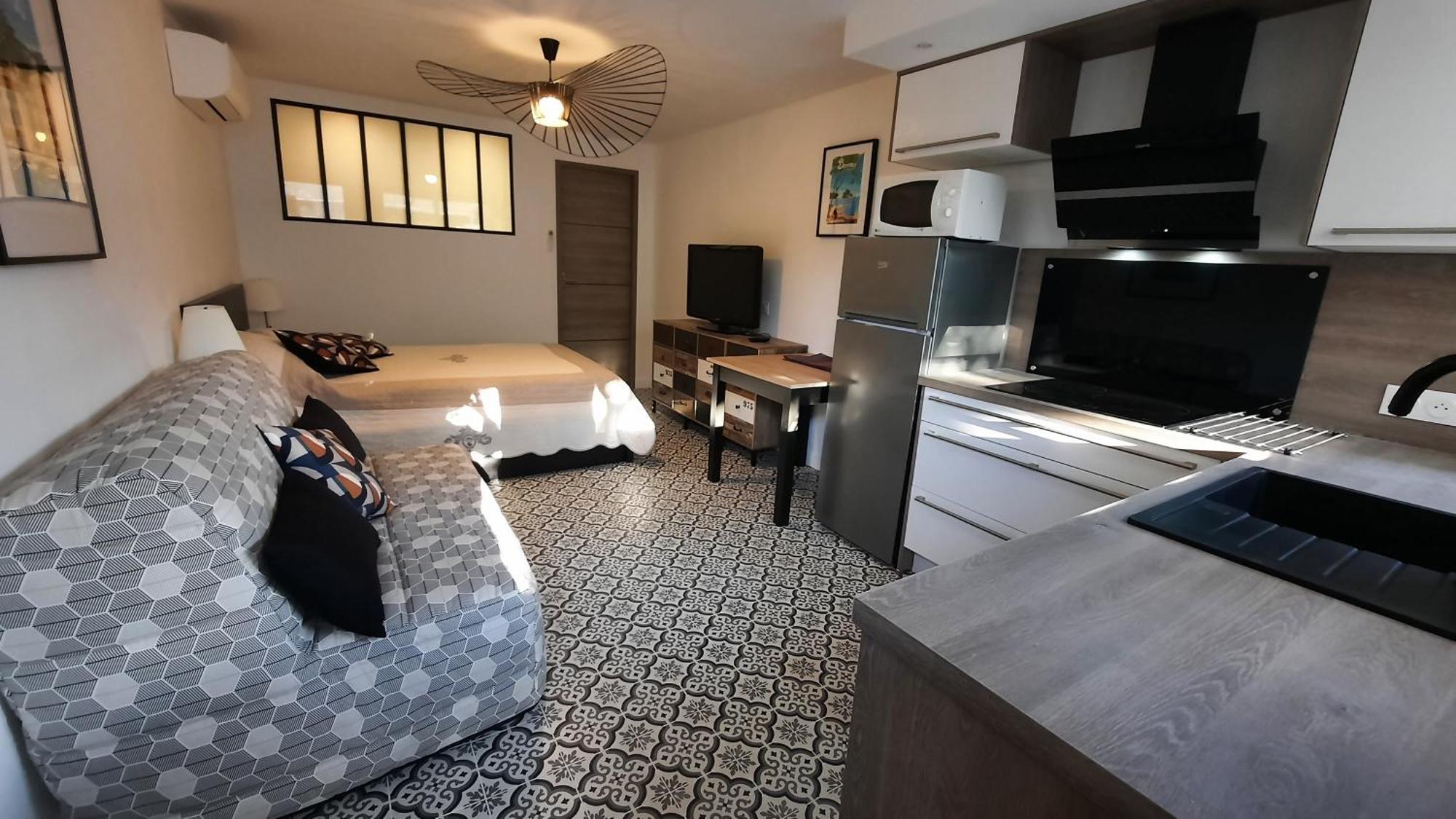 Studio Climatise Lantanas 4 Personnes Le Lavandou Kültér fotó