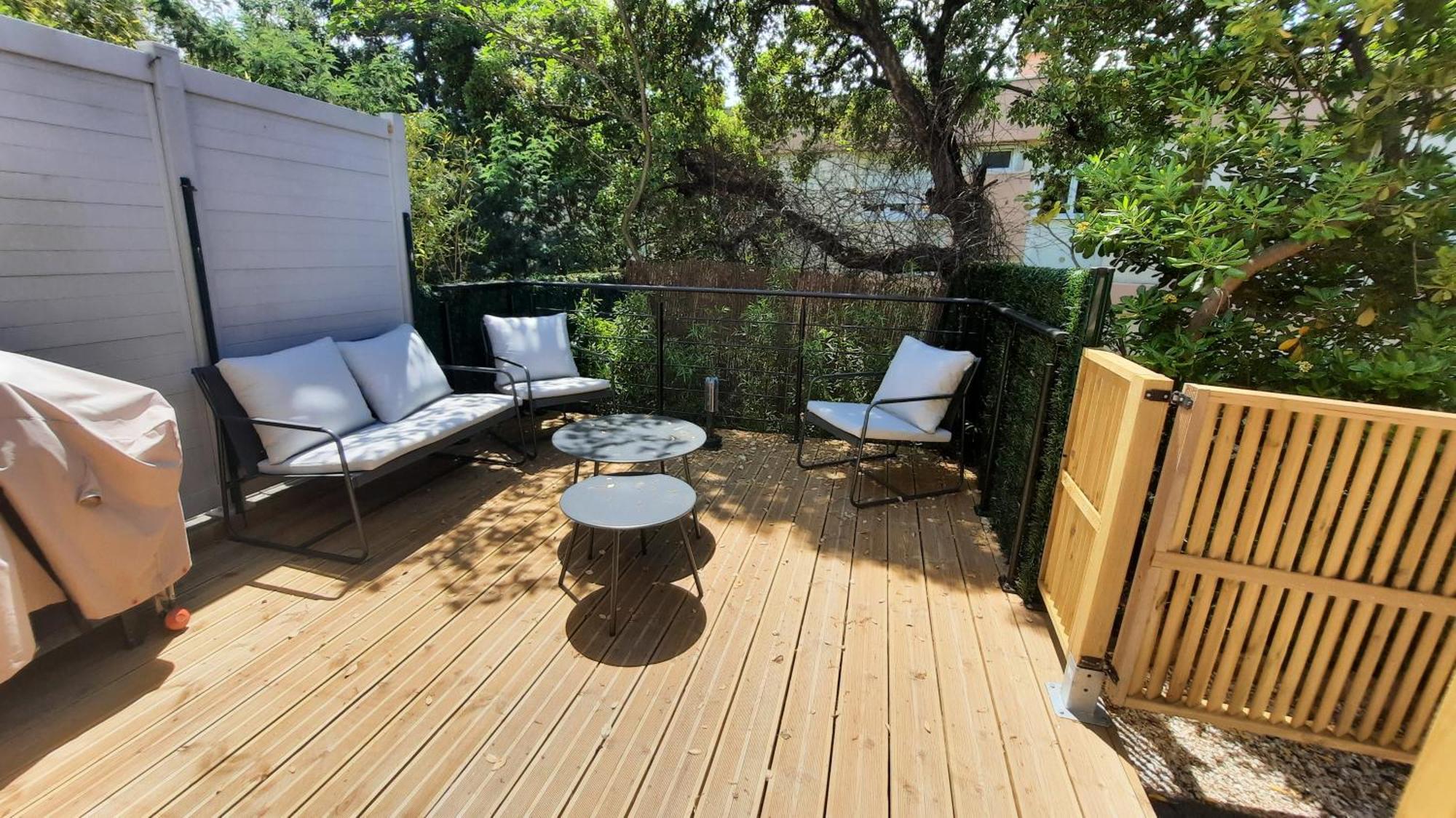 Studio Climatise Lantanas 4 Personnes Le Lavandou Kültér fotó